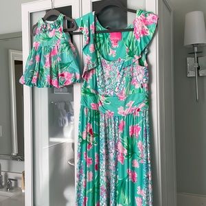 Mommy and Me matching Lilly Pulitzer dresses